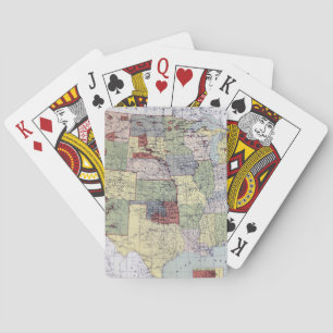 JEU DE CARTES CARTE : RÉSERVATIONS, 1892