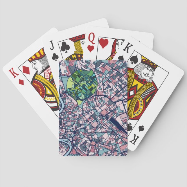 Jeu De Cartes Carte Rome Italie (dos)