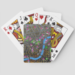 Jeu De Cartes Carte routière de Londres