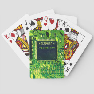 Jeu De Cartes Carte verte PCB, circuit imprimé de pièces électro