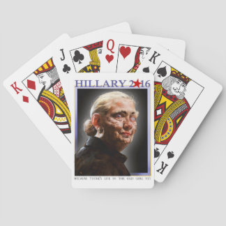 Jeu De Cartes Cartes 2016 de jeu de Hillary