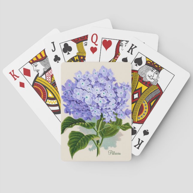Jeu De Cartes Cartes bleues (dos)