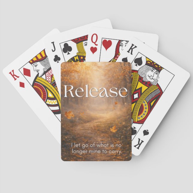 Jeu De Cartes Cartes cadeaux inspirantes Release (dos)
