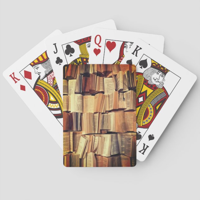 Jeu De Cartes Cartes d'amoureux des livres ! (dos)