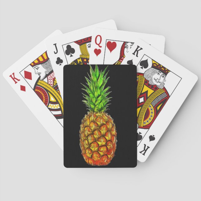 Jeu De Cartes Cartes d'ananas (dos)