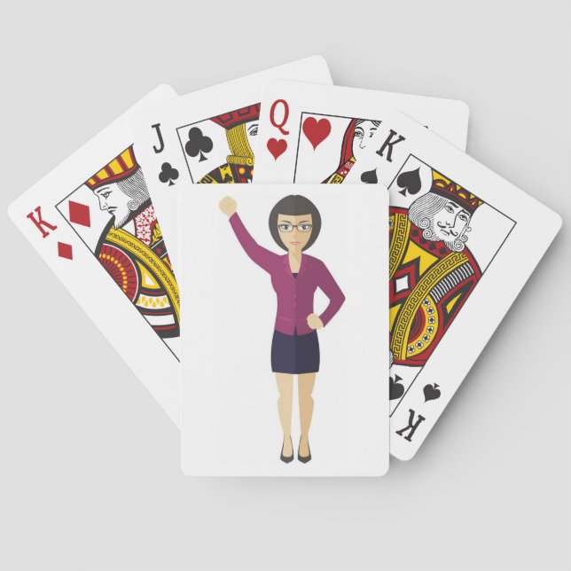 Jeu De Cartes Cartes d'autonomisation des femmes (dos)