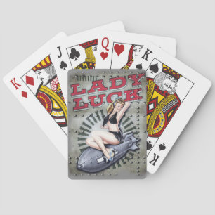 Jeu De Cartes Cartes de 2ÈME GUERRE MONDIALE de chance de Madame