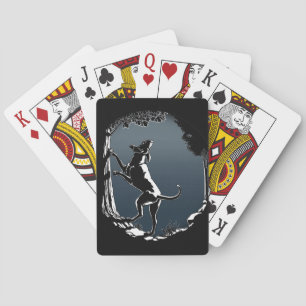Jeu De Cartes Cartes de Chien Chasse Chien Chasse Art Jouer Cart
