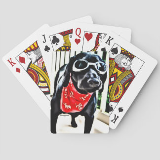 Jeu De Cartes Cartes de jeu avec BlackDogLuke dans les lunettes