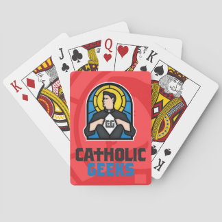 Jeu De Cartes Cartes de jeu catholiques de geeks