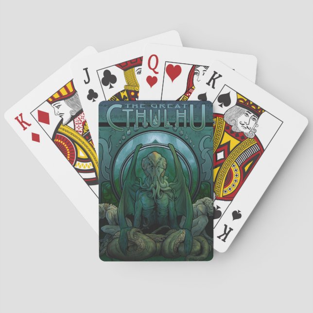Jeu De Cartes Cartes de jeu classiques de Cthulhu (dos)