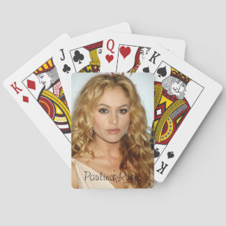 Jeu De Cartes Cartes de jeu classiques de Paulina Rubio