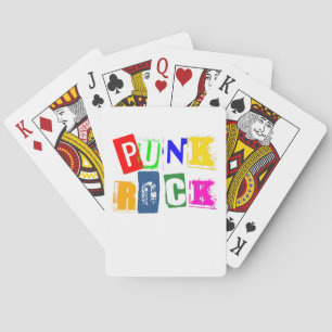 Jeu De Cartes Cartes de jeu classiques Punk Rock