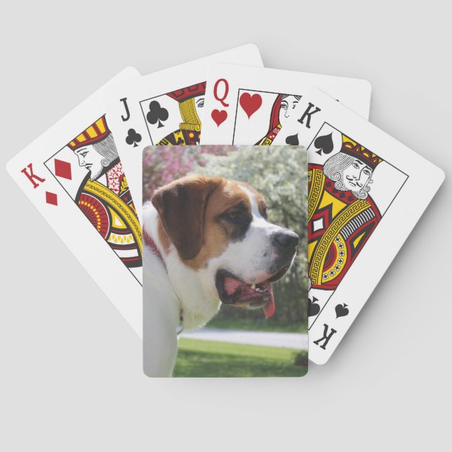 Jeu De Cartes Cartes de jeu d'arbre fleurissant (dos)