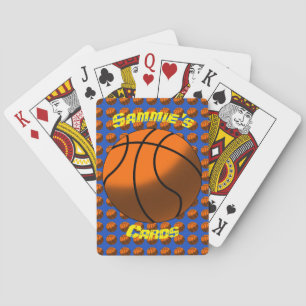 Jeu De Cartes Cartes de jeu de basket-ball