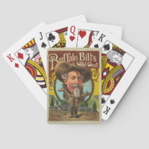 Cartes de jeu de Buffalo Bill