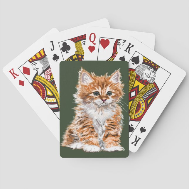 Jeu De Cartes Cartes De Jeu De Chat (dos)