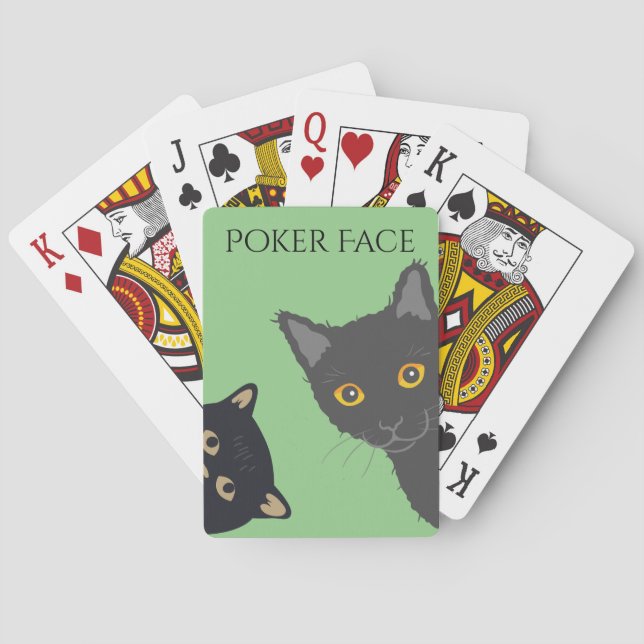 Jeu De Cartes Cartes De Jeu De Chat, Cartes De Poker, Cartes De  (dos)