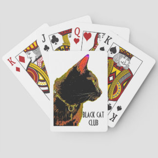 Jeu De Cartes Cartes de jeu de chat noir