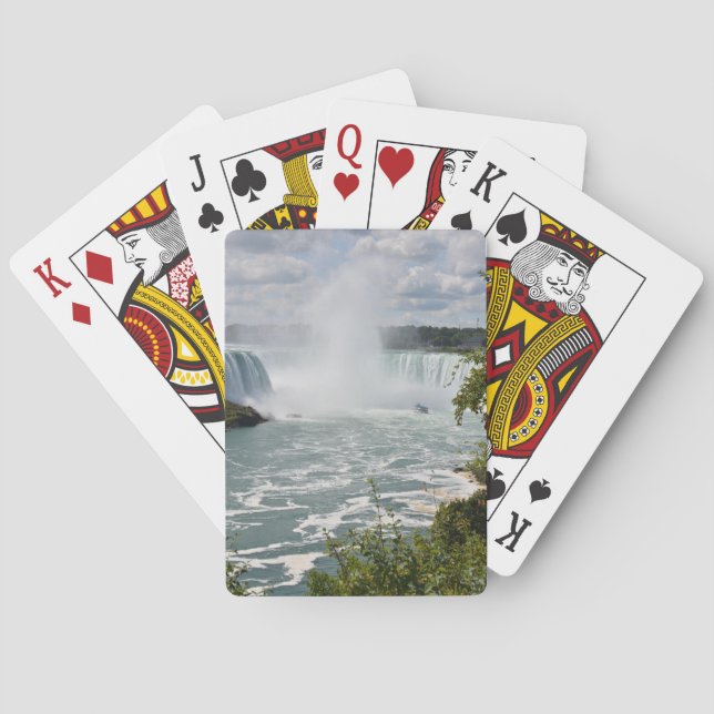 Jeu De Cartes Cartes de jeu de chutes du Niagara (dos)
