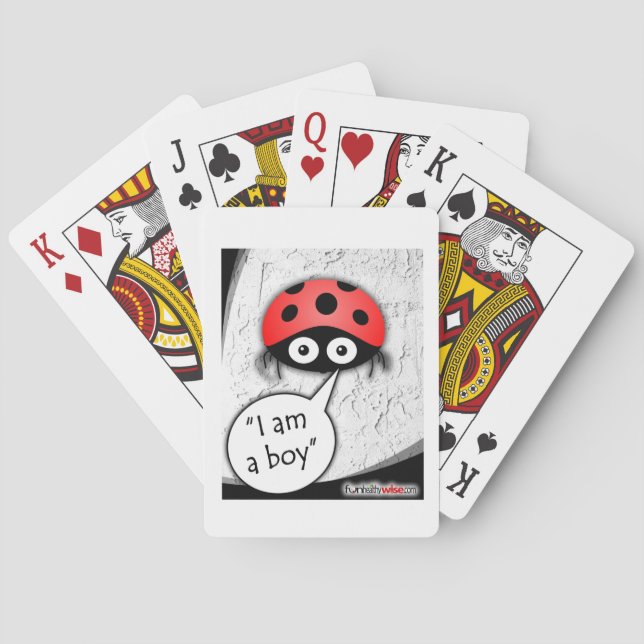 Jeu De Cartes Cartes de jeu de coccinelle (dos)