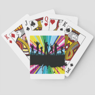Jeu De Cartes Cartes de jeu de danse de personnes
