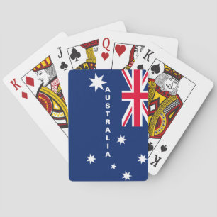 Jeu De Cartes Cartes de jeu de drapeau de l'Australie