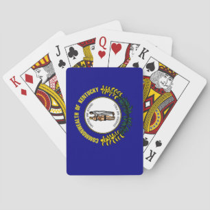 Jeu De Cartes Cartes de jeu de drapeau d'état du Kentucky