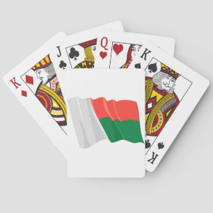 Jeu De Cartes Cartes de jeu de drapeau du Madagascar