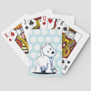 Jeu De Cartes Cartes de jeu de Fluffybutt Westie