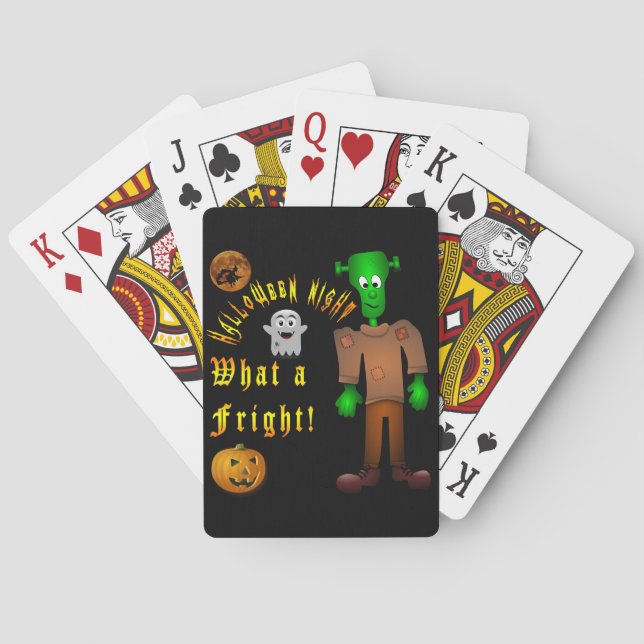 Jeu De Cartes Cartes de jeu de Halloween (dos)