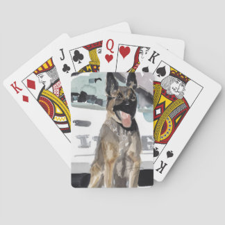 Jeu De Cartes Cartes de jeu de la police K-9