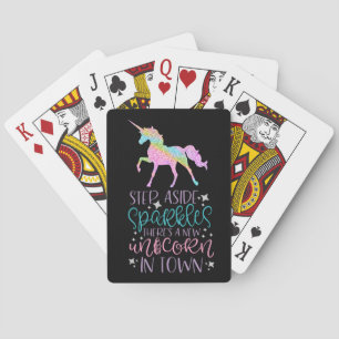 Jeu De Cartes Cartes de jeu de licorne - grande idée de cadeau