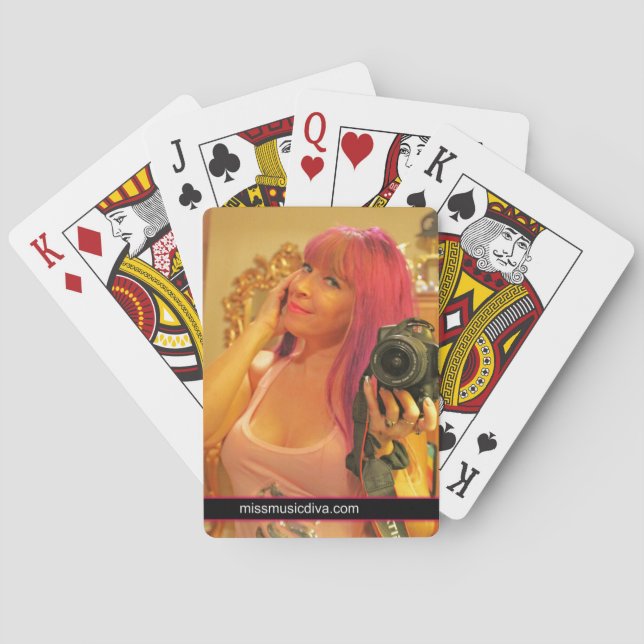 JEU DE CARTES CARTES DE JEU DE MLLE MUSIC- BABYDOLL (dos)