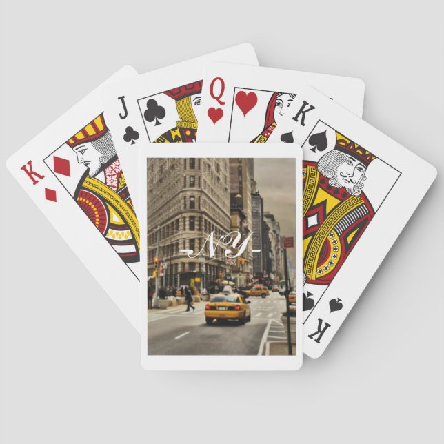 Jeu De Cartes Cartes de jeu de New York (dos)