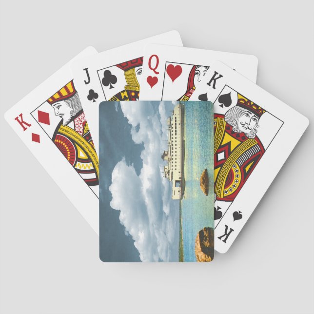 Jeu De Cartes Cartes de jeu de paquebot de Martha's Vineyard (dos)