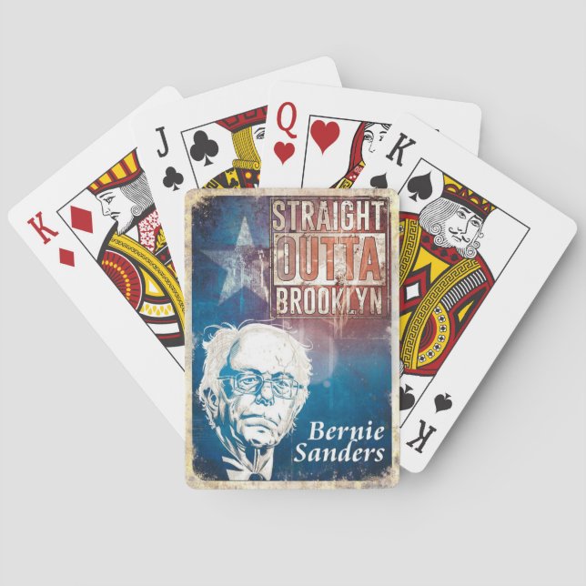 Jeu De Cartes Cartes de jeu de ponceuses de Bernie (dos)