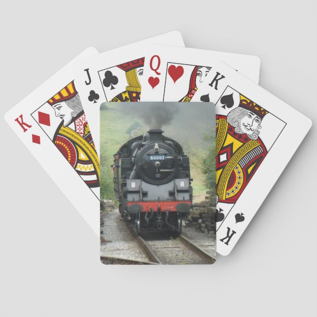 Jeu De Cartes Cartes De Jeu De Train À Vapeur (dos)