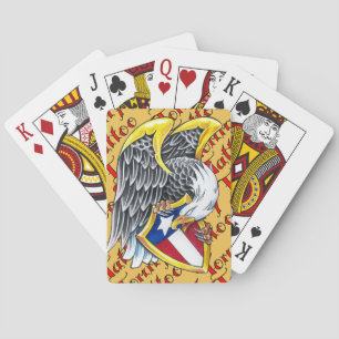 Jeu De Cartes Cartes de jeu d'Eagle d'Américain