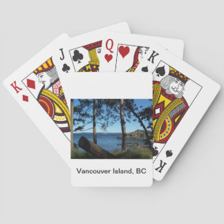 Jeu De Cartes Cartes de jeu d'île de Vancouver
