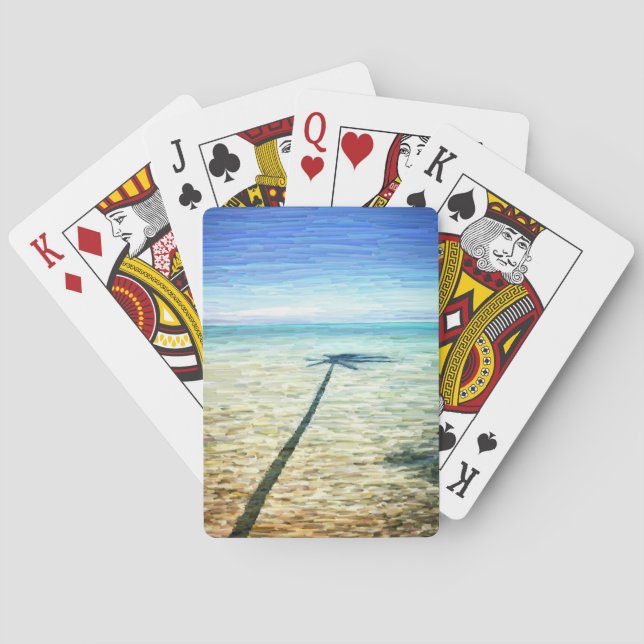 Jeu De Cartes Cartes de jeu "d'ombre de paume" (dos)