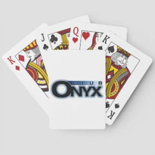 Jeu De Cartes Cartes de jeu d'onyx de club