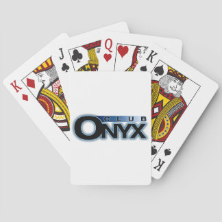 Jeu De Cartes Cartes de jeu d'onyx de club