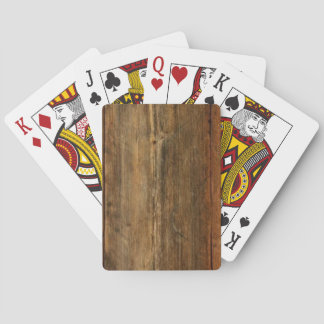 Jeu De Cartes Cartes de jeu en bois