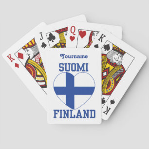 Jeu De Cartes Cartes de jeu faites sur commande de SUOMI