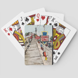 Jeu De Cartes Cartes de jeu "Genève-Sur-Le-Lac Street View"