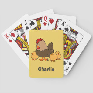 Jeu De Cartes Cartes de jeu nommées faites sur commande