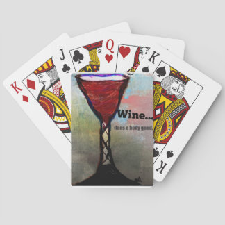Jeu De Cartes cartes de jeu orientées de vin