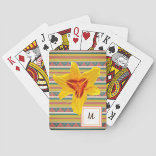 Jeu De Cartes Cartes de jeu personnalisées colorées Canda Lilly