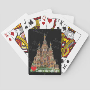 Jeu De Cartes Cartes de jeu Saint-Pétersbourg Russie Russia